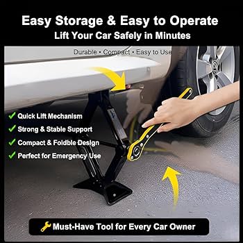 Universal car jack wrench set with accessories
